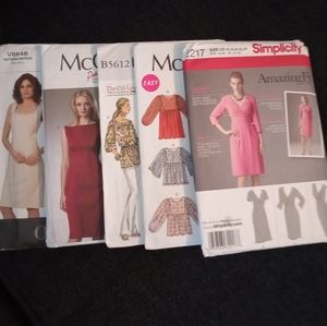 Uncut sewing patterns